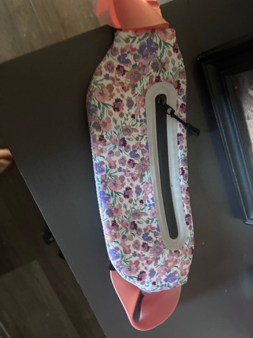Pink Floral Hip Bag